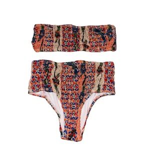 2 piece high waisted bikini